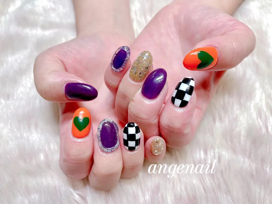 ネイル ハンドネイル オーナーネイリスト MAKIのネイルデザイン