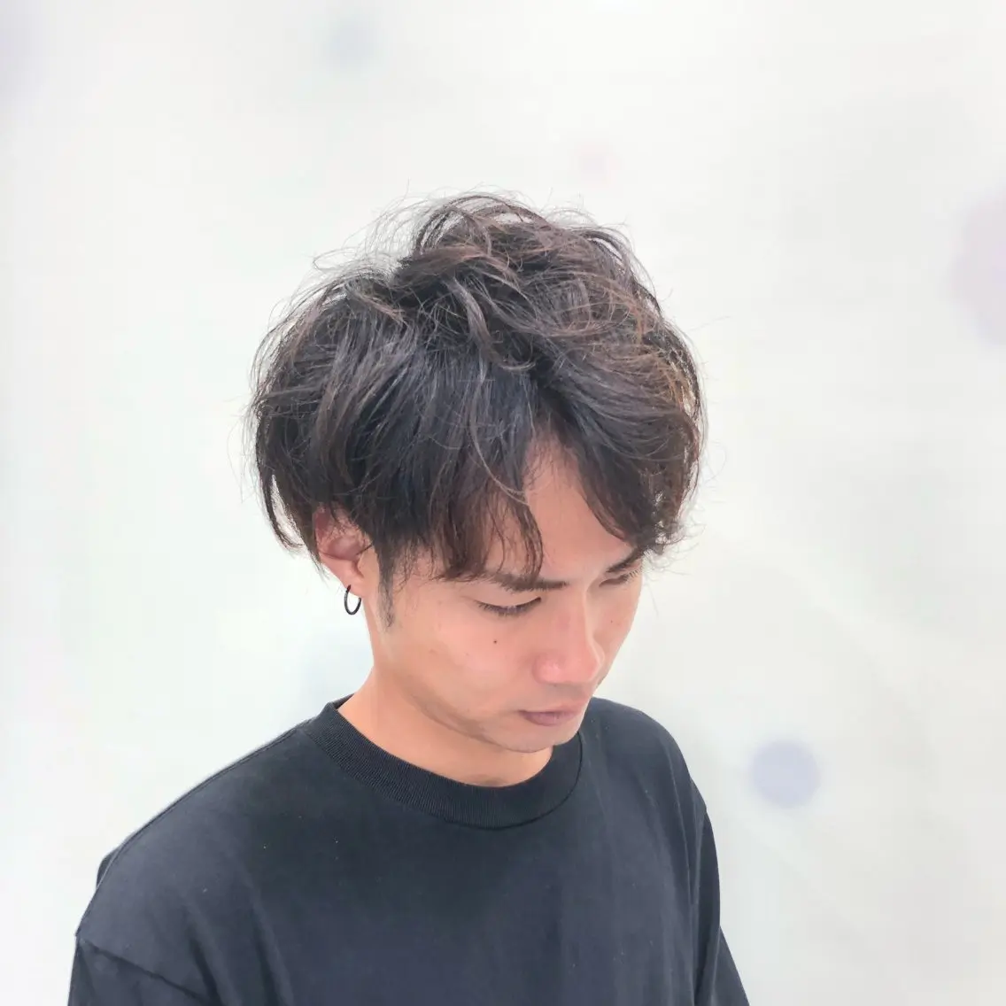 ショート メンズ メンズパーマ くせ毛 着付けアレンジ、スパ 定評あり◎タナカエミの眉毛・アイブロウイメージ