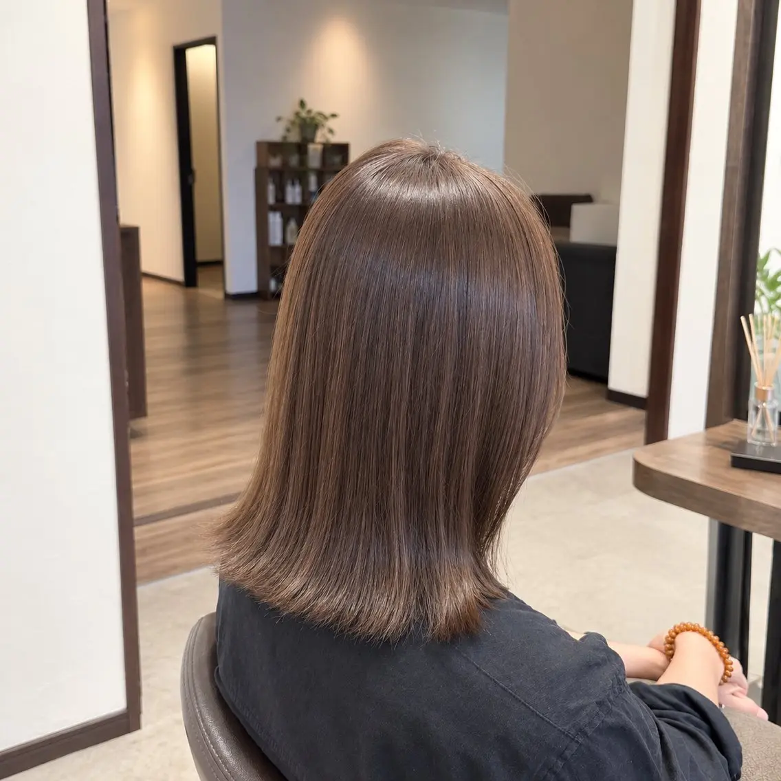 ミディアム 星野七海 【 心に効く美髪 】のヘアスタイル