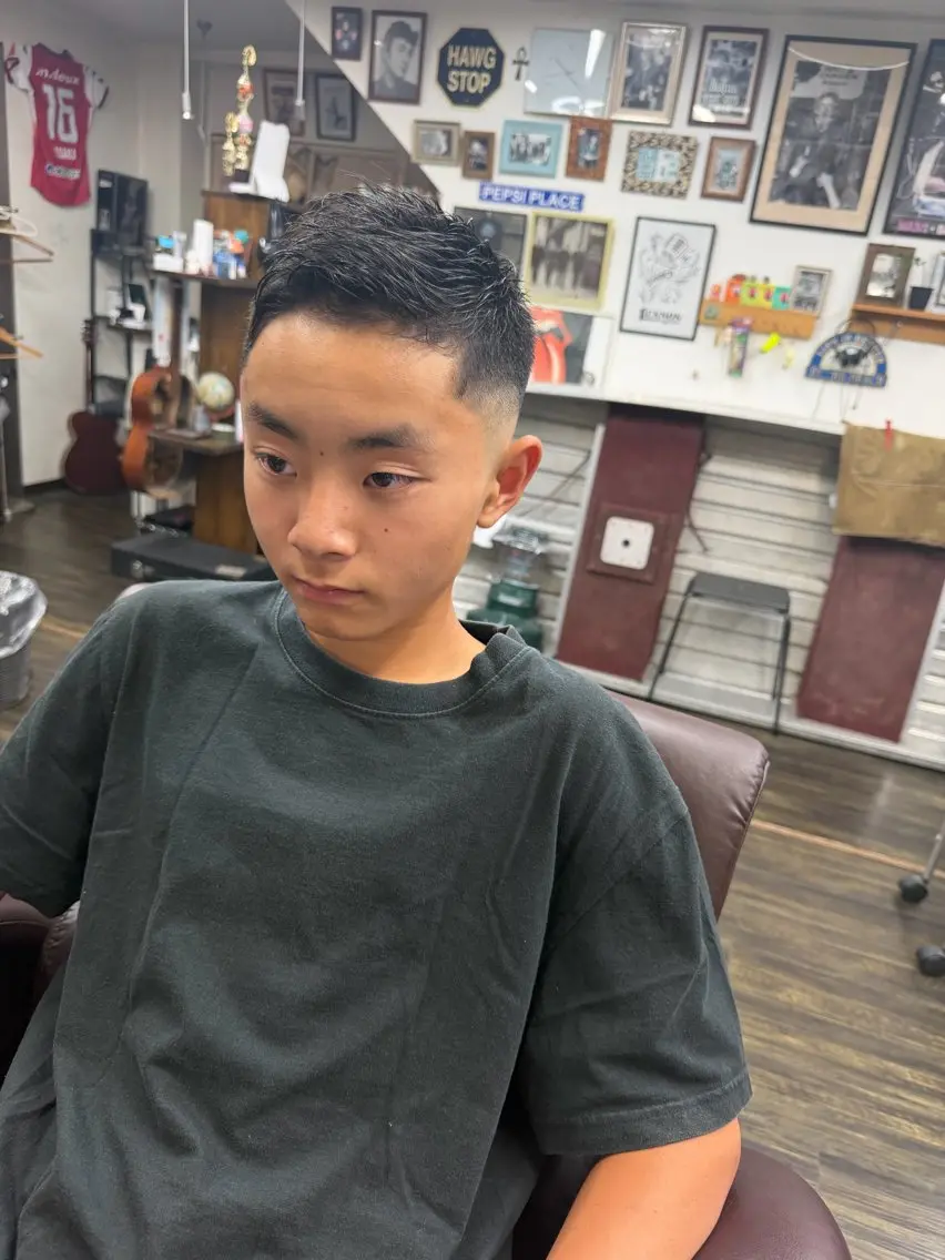 ショート メンズ キッズ 高東 俊介のヘアスタイル
