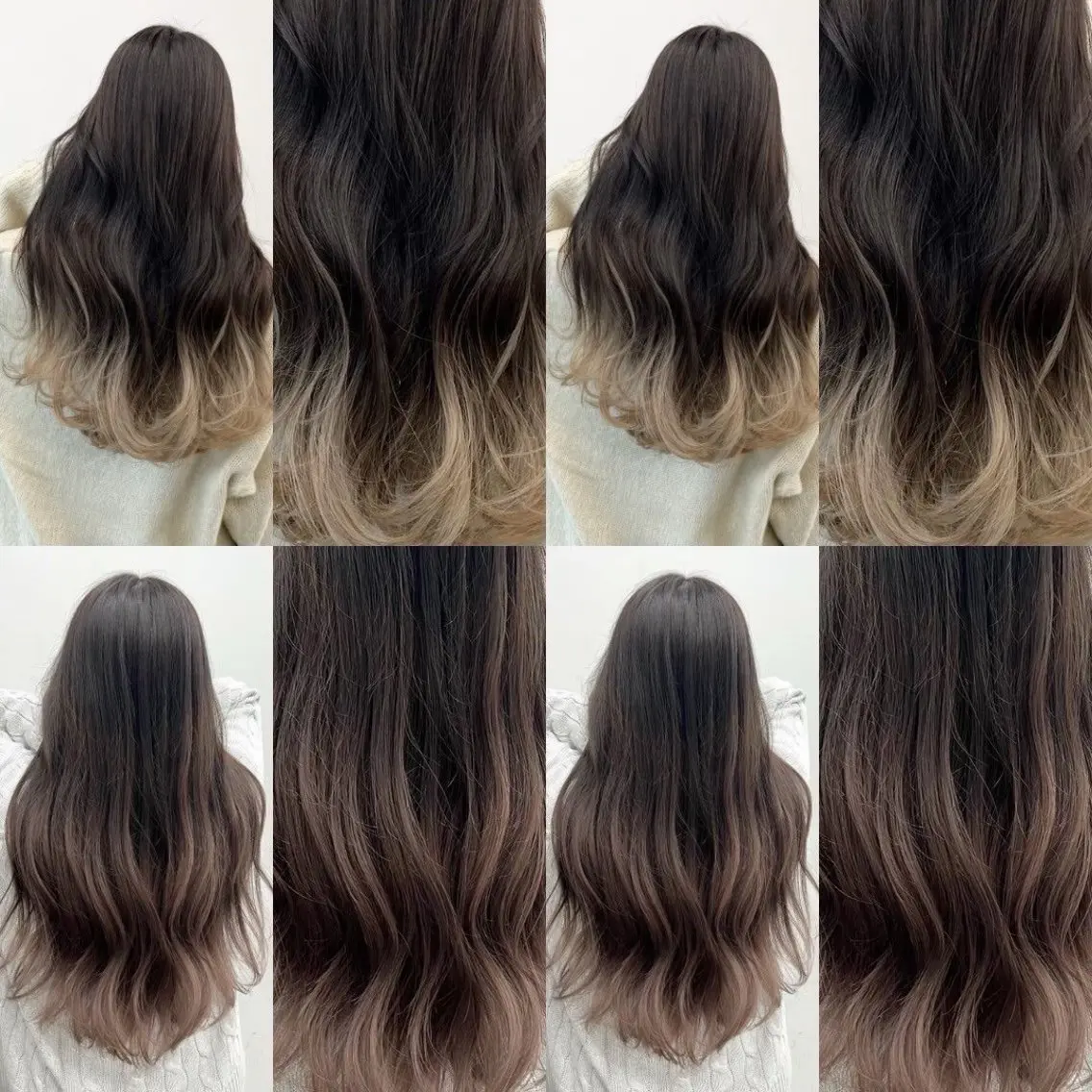 ロング カラー ✨韓国艶髪✨ケア ブリーチ🫧アキラのヘアスタイル