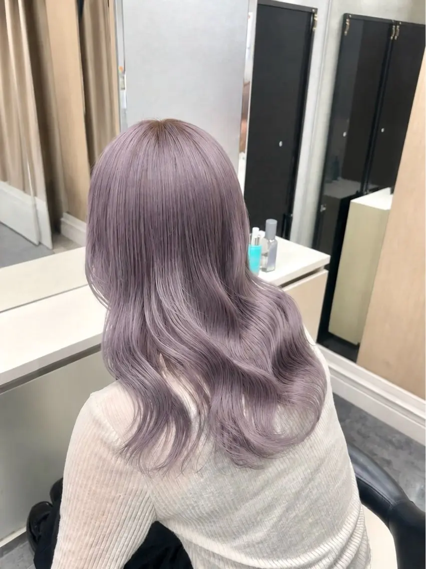 ロング カラー カット ヘアカラー トリートメント ブリーチ/エクステ/ 透明感カラー/さくらのヘアスタイル