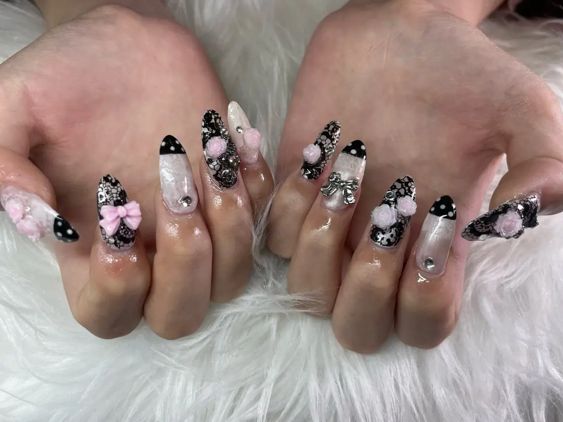 ネイル 持ち込み nyan 🎀nail🎀のネイルデザイン