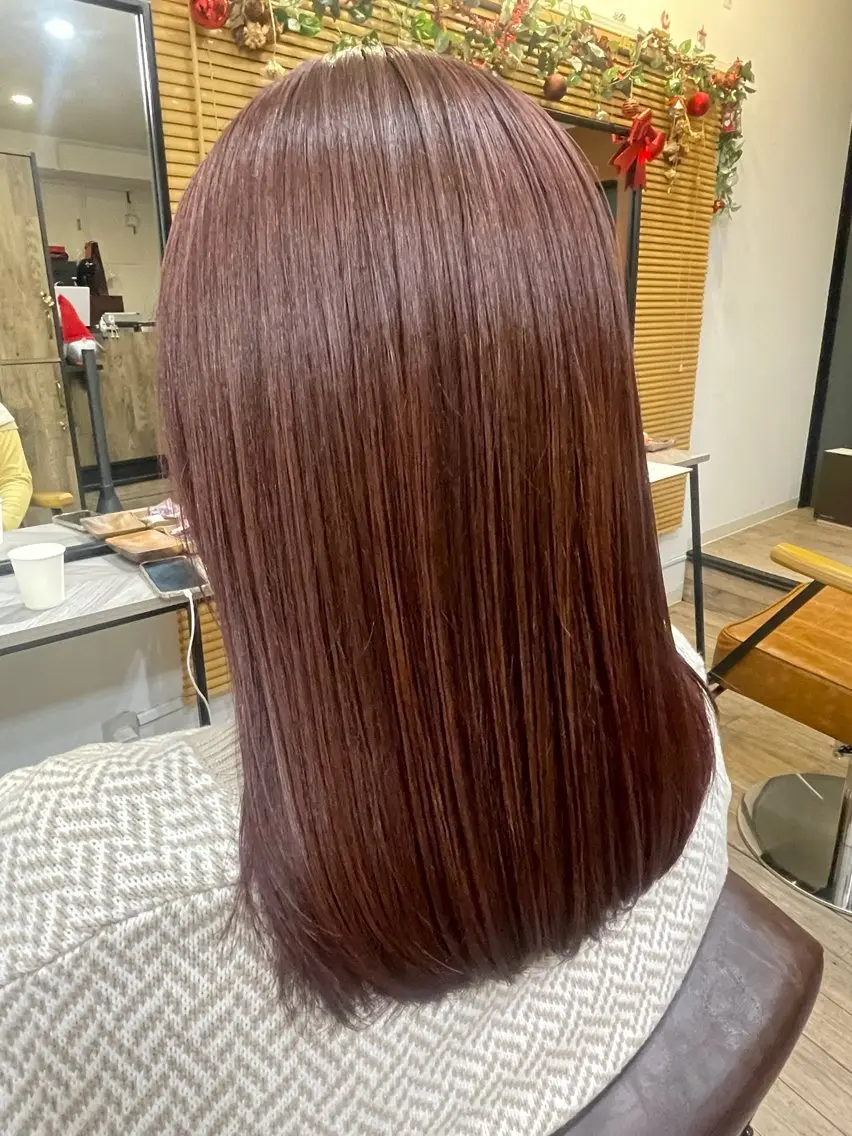 ミディアム ヘアカラー 🦋春山 さとみ🦋のヘアスタイル