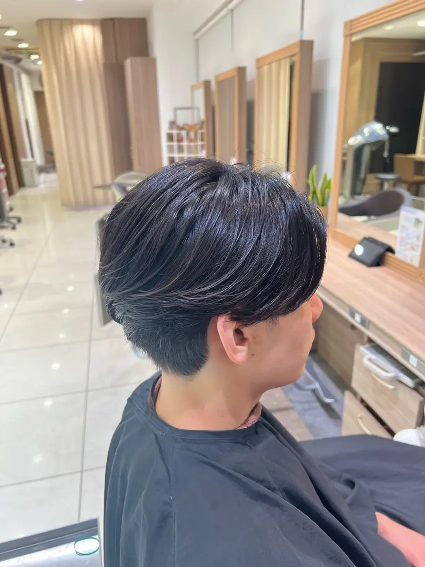 パーマ メンズ メンズパーマ ニュアンスパーマ カット パーマ SENA 再現性 パーマと縮毛矯正のヘアスタイル