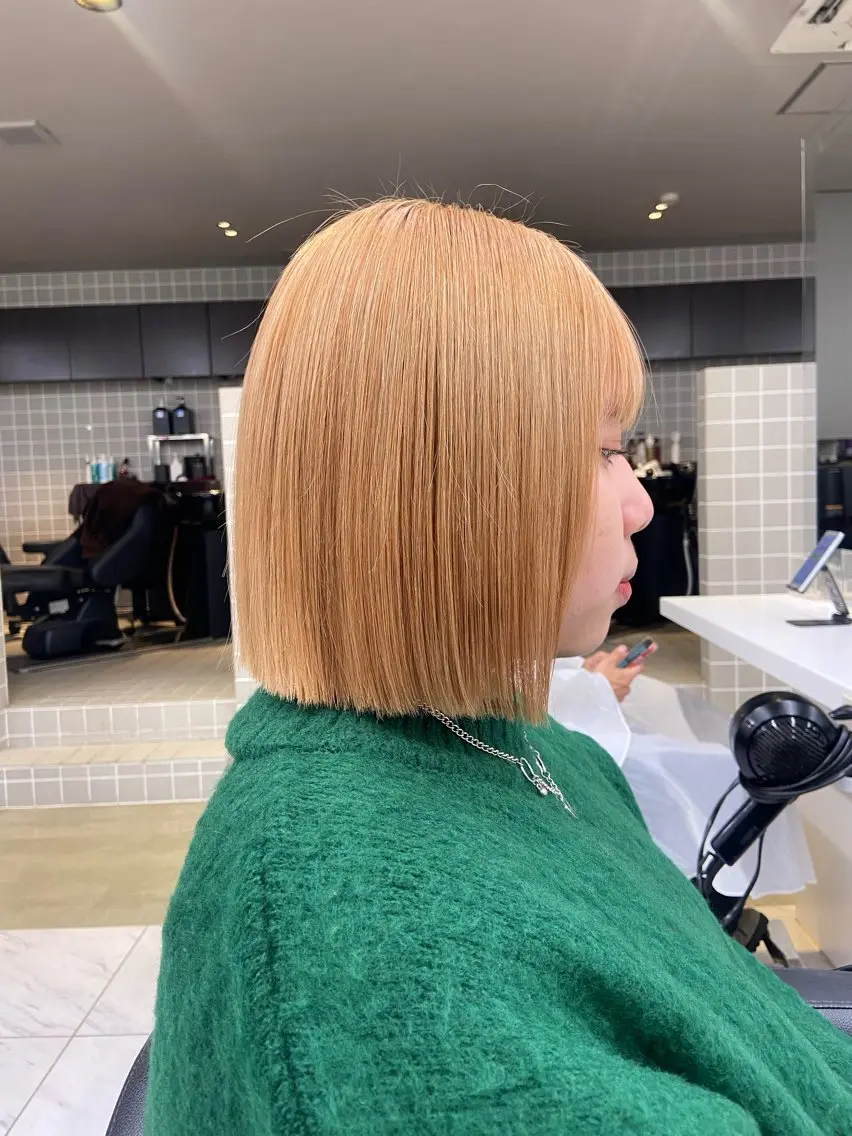 ショート カラー ヘアアレンジ Over hair_ misakiのヘアスタイル