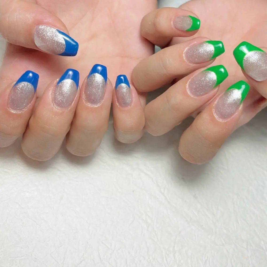 ネイル アートネイル フットネイル フレンチネイル ジェルネイル キラキラネイル ハンドネイル Y nail なんば堀江店のネイルデザイン