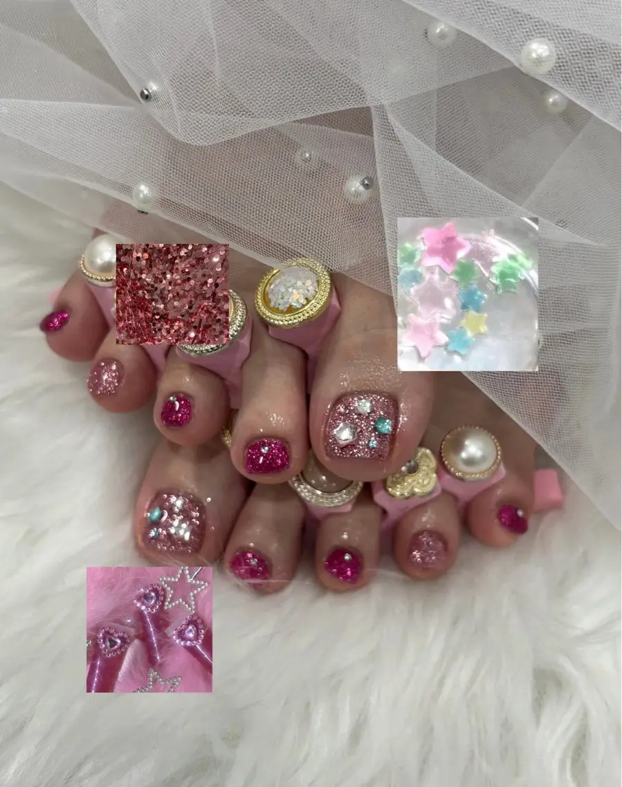 ネイル フットネイル Mermaid nail/Erikaのネイルデザイン