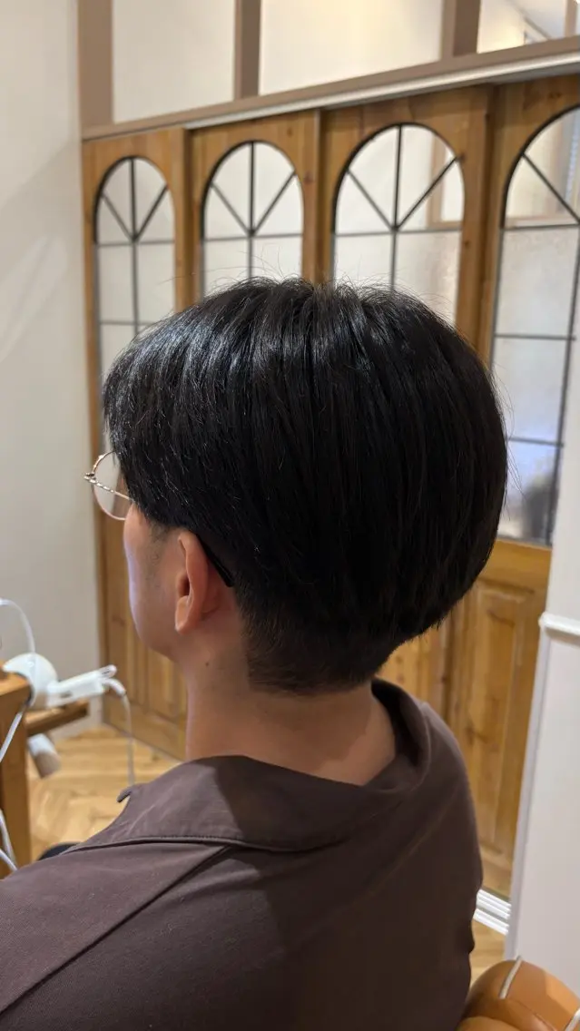 ショート カット ヘッドスパ 似合わせ 顔周りYUUGAのヘアスタイル