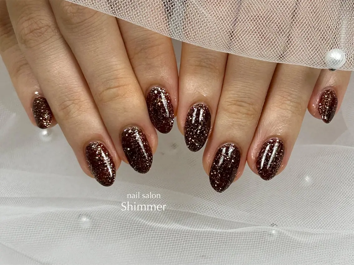 ネイル ハンドネイル Shimmer Eriのネイルデザイン