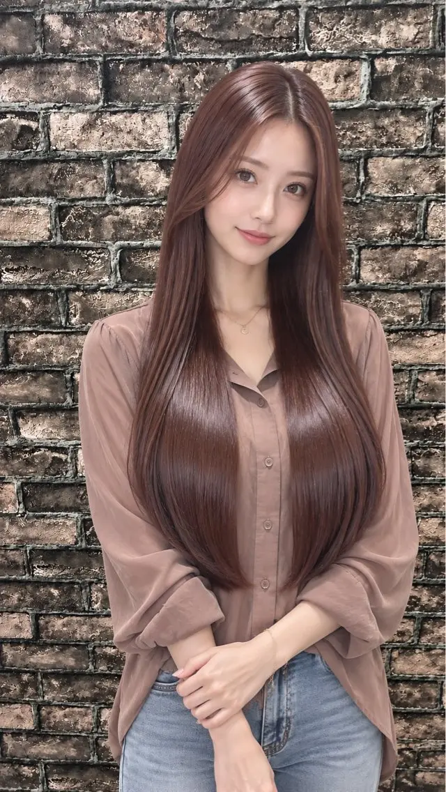 ロング 無料カット charm美容室のヘアスタイル