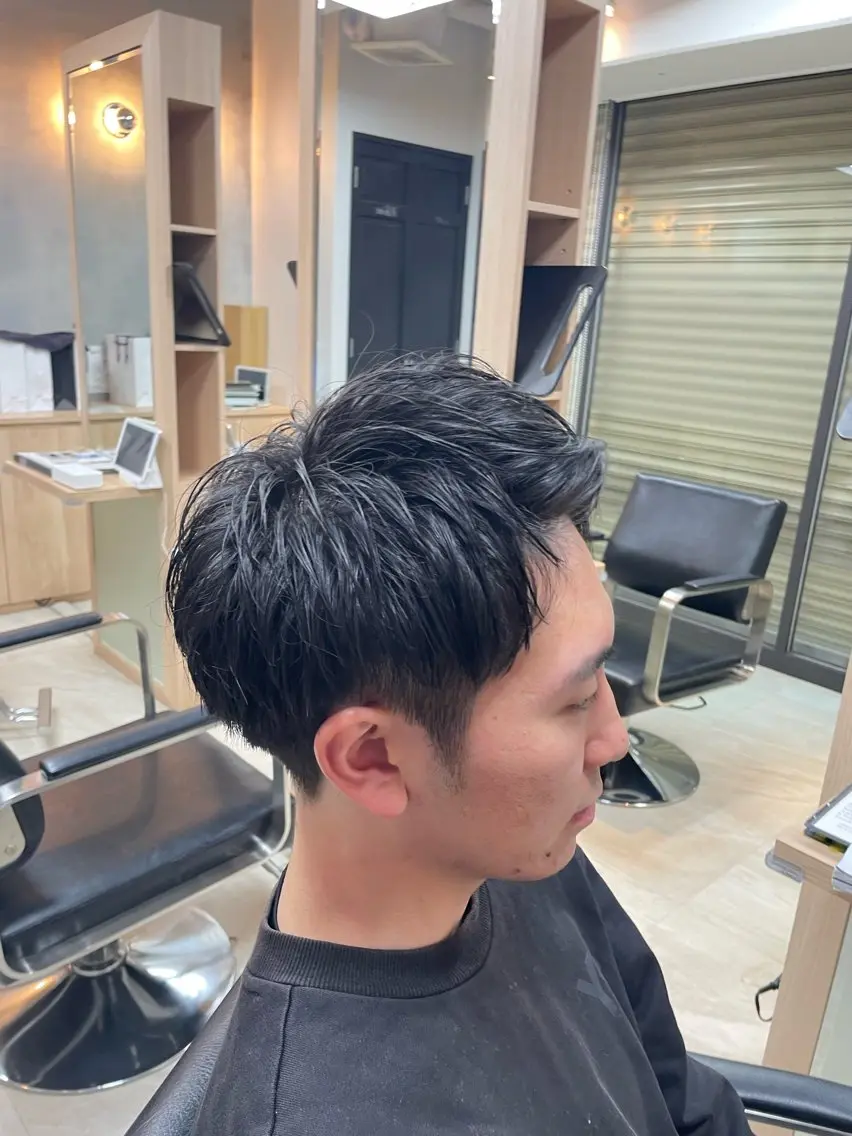 メンズ R厚木店 フジケン 藤井健大のヘアスタイル