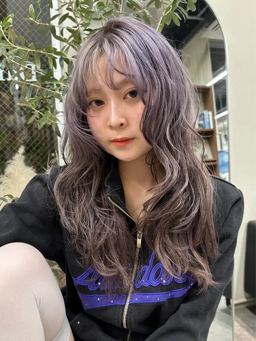 ロング カラー ヘアカラー Daisy🎀【福岡 美容室】chiakiのヘアスタイル