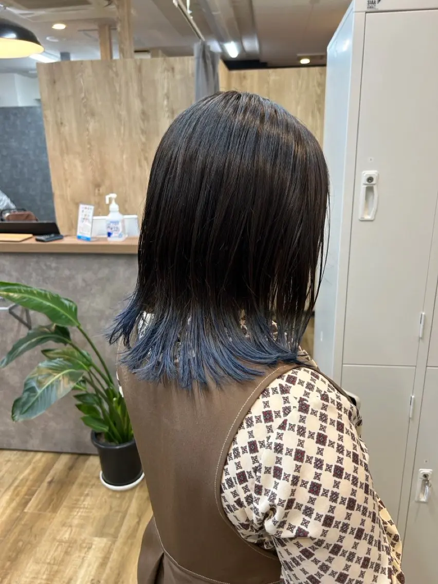 ミディアム カラー ヘアカラー トリートメント 🪷𝙁𝙪𝙠𝙖 東川口🪷のヘアスタイル