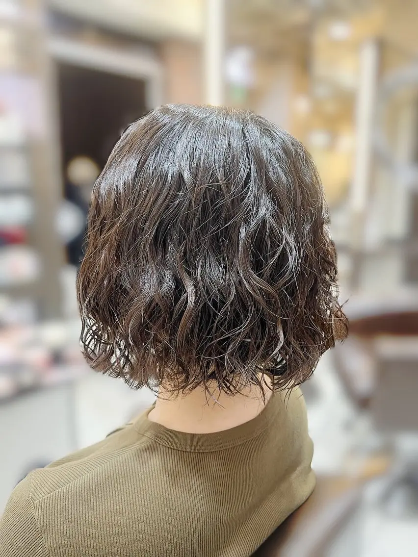 パーマ スパイラルパーマ カット VANCOUNCIL 松本のヘアスタイル