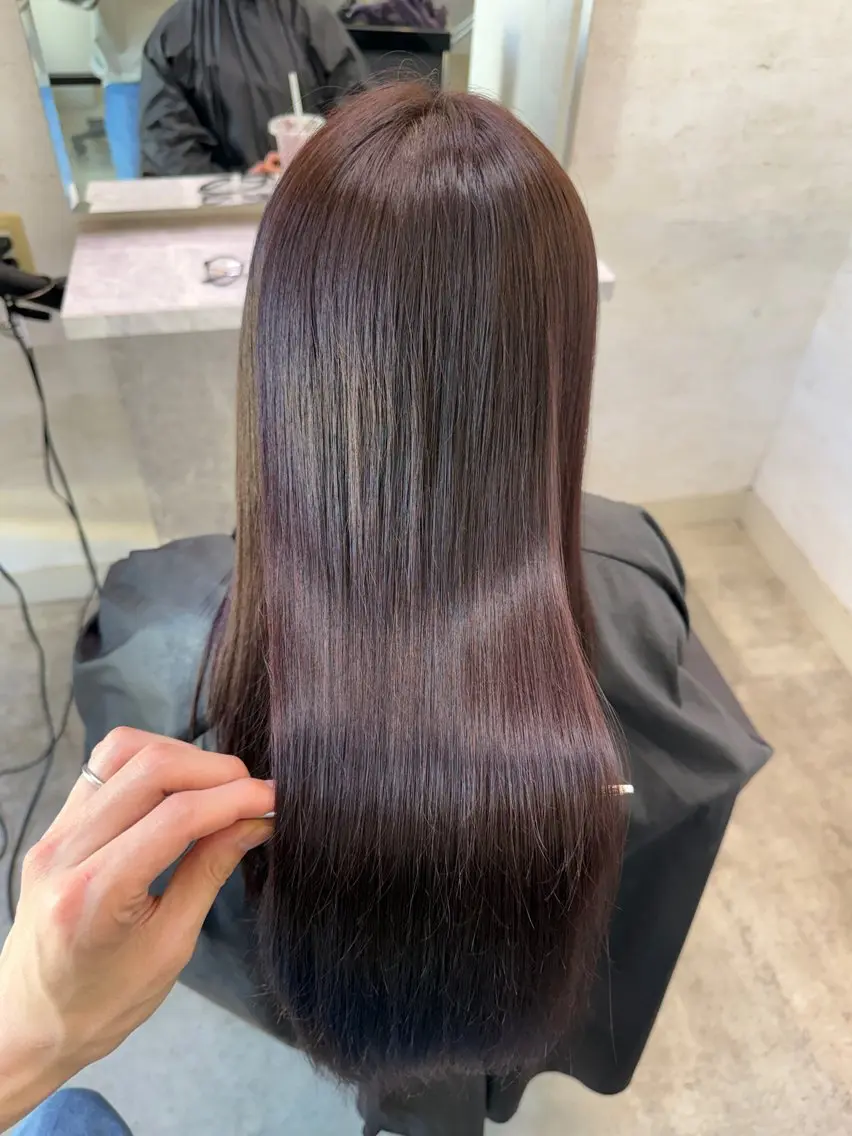 ロング ⭐️縮毛矯正特化 小松邦彦⭐️のヘアスタイル