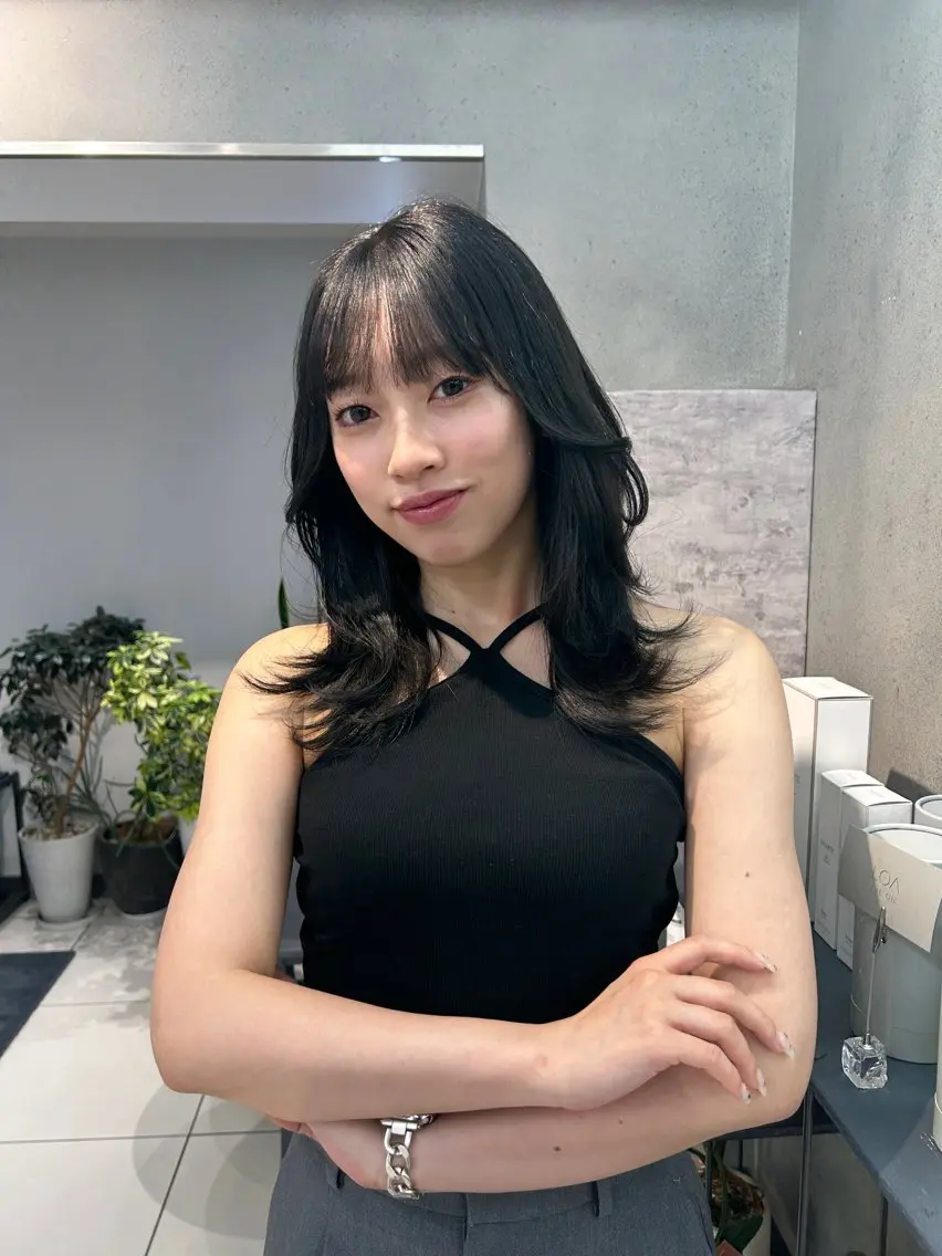 セミロング ボブ/ ミディアムKOUGAのヘアスタイル