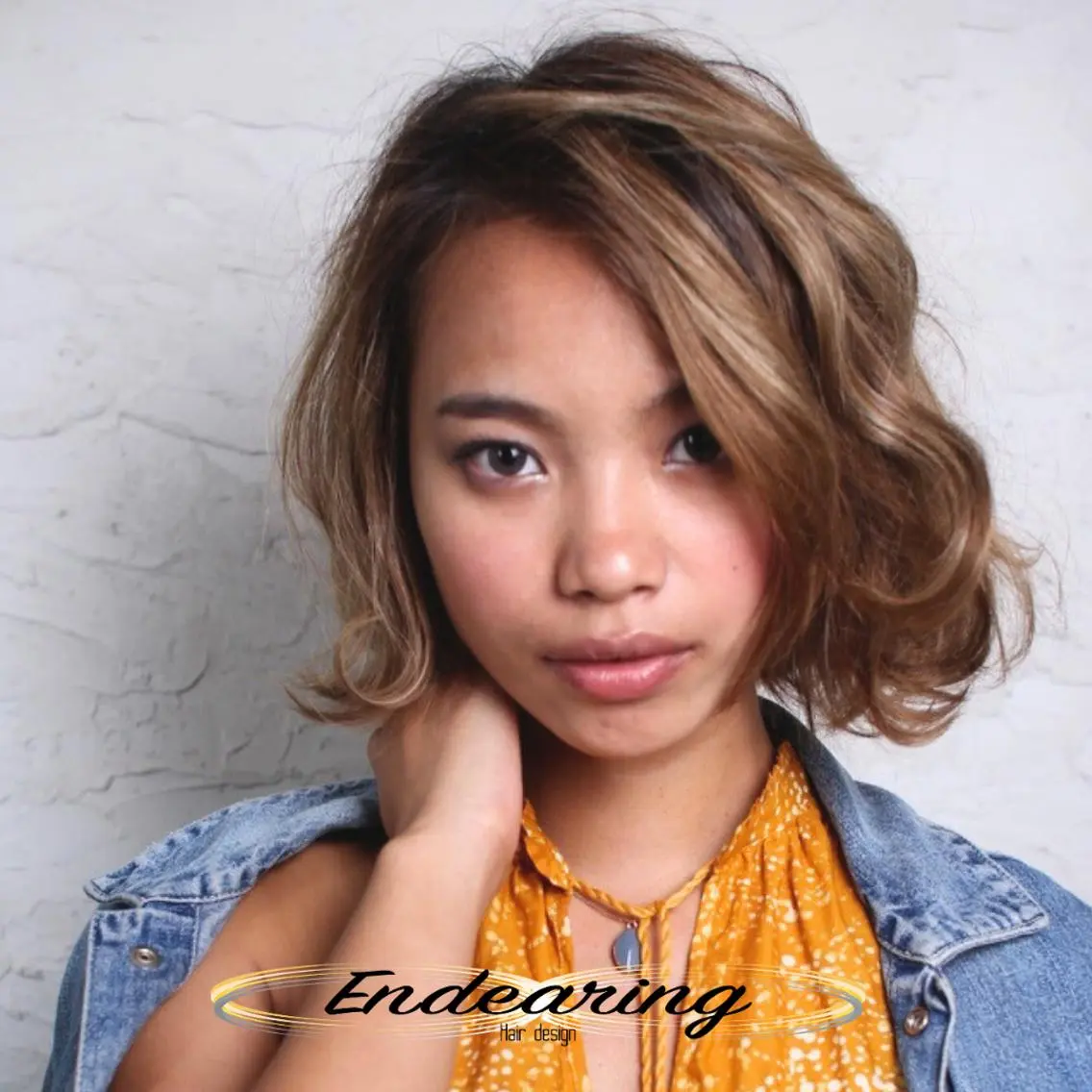 パーマ ボブ デジタルパーマ カット パーマ トリートメント Endearing 銀座/レイヤーカットのヘアスタイル