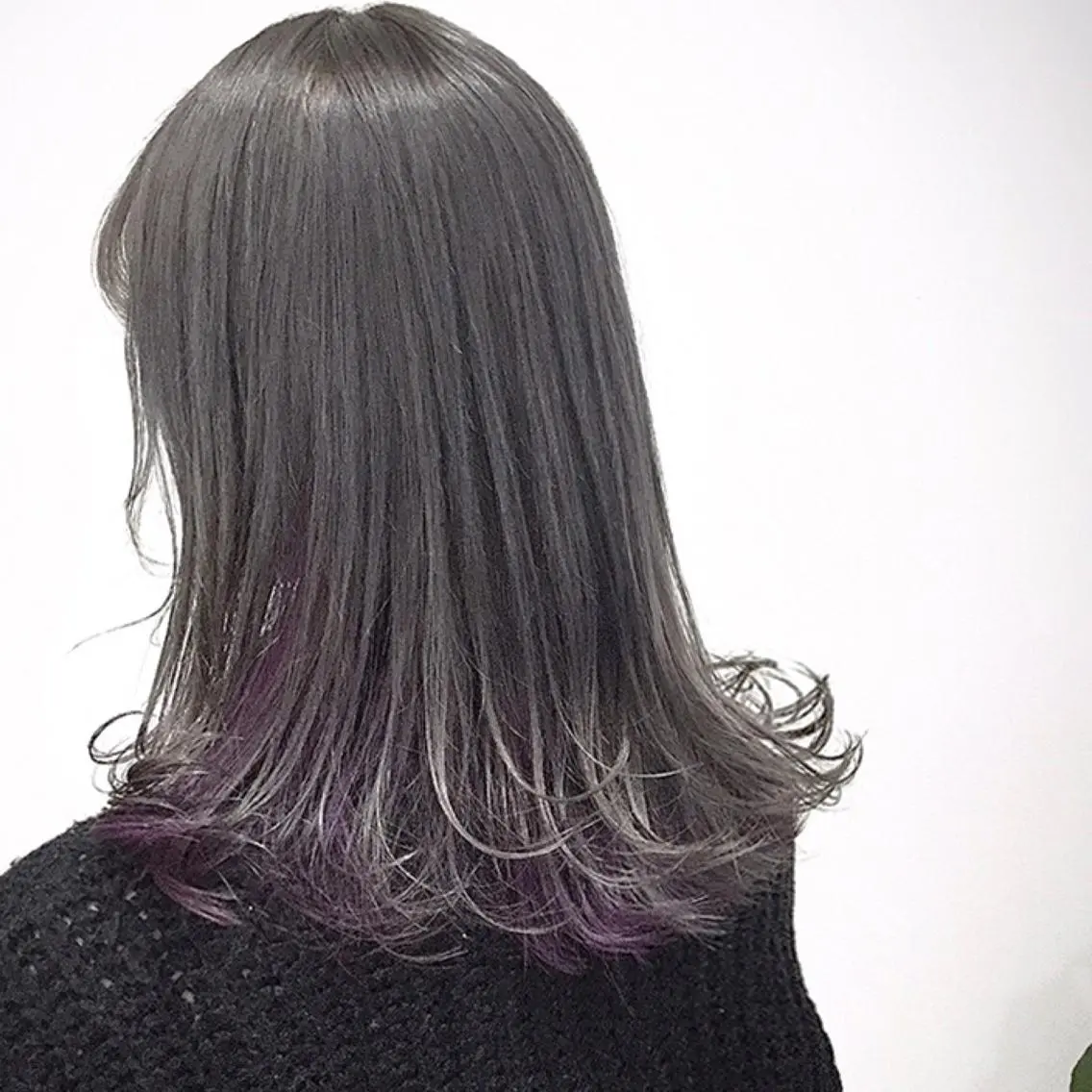 ミディアム カラー 髪質改善カラー ショートボブ専門のヘアスタイル