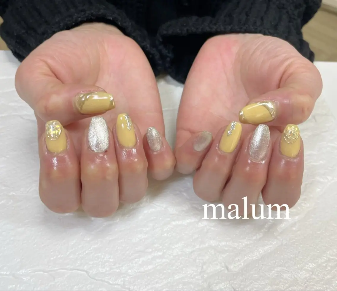 ネイル ハンドネイル malum nailのネイルデザイン