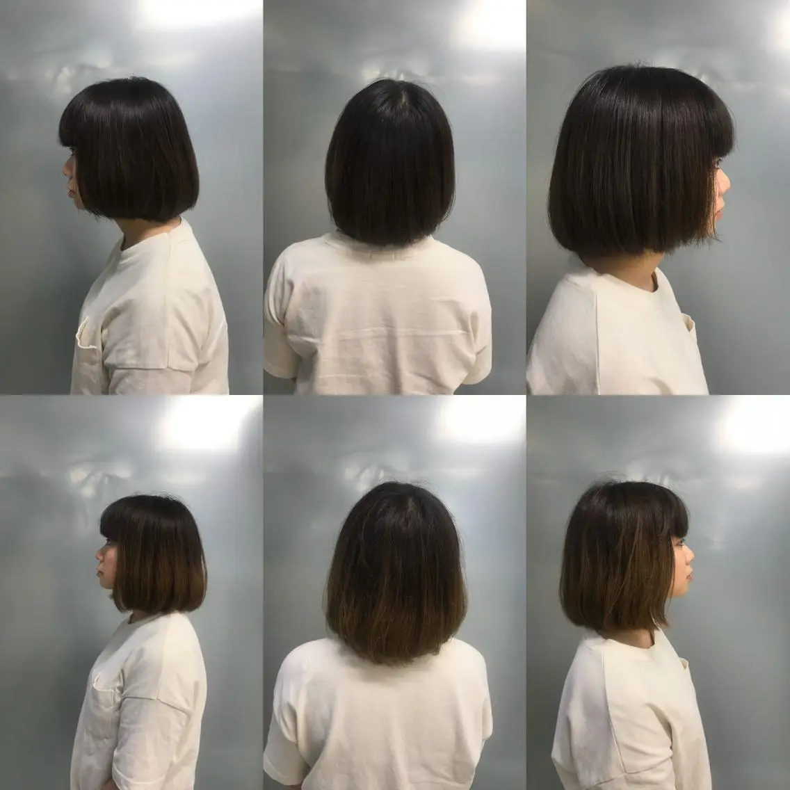 ショート ボブ カット ヘアカラー トリートメント 吉原 頌平のヘアスタイル