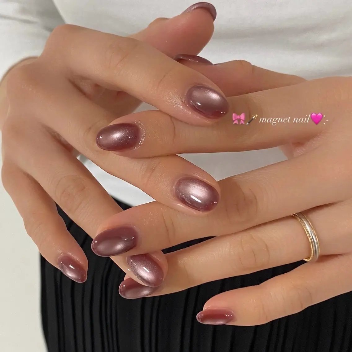 ネイル マグネットネイル KONDO RIHO♡のネイルデザイン