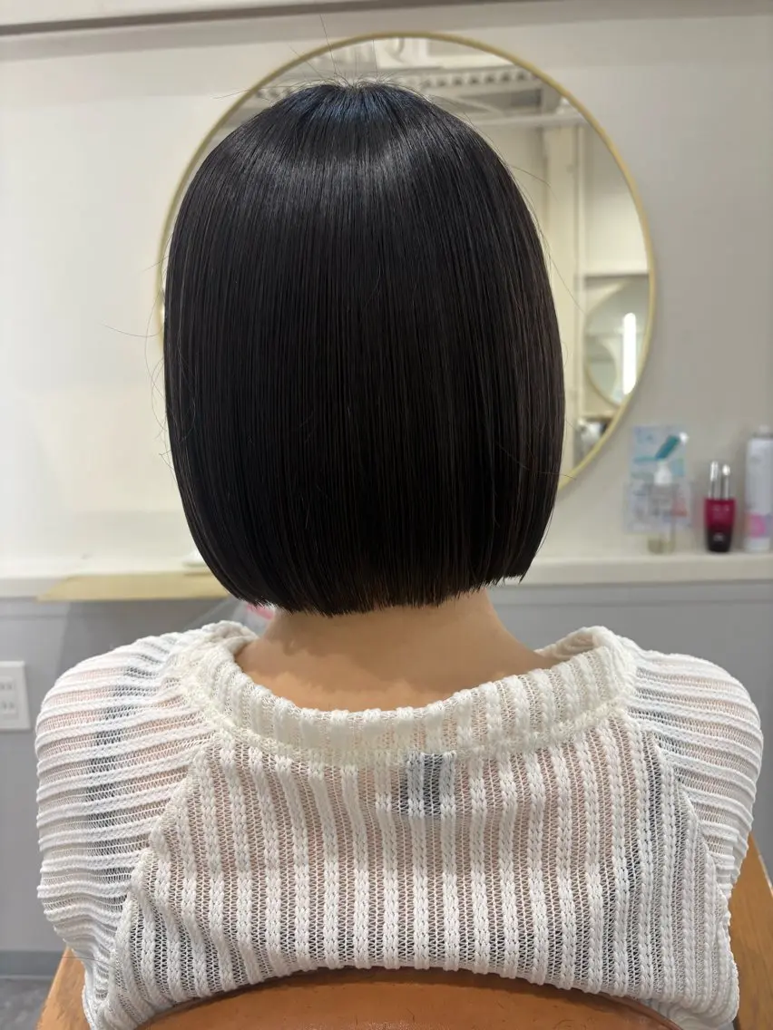 ショート ボブ カット コトミ/梅田茶屋町/ 透明感カラーのヘアスタイル