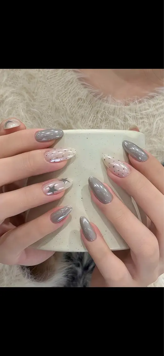 ネイル ジェルネイル キラキラネイル 韓国ネイル シンプルネイル ワンホンネイル MEO MEO NAIL  守山のネイルデザイン