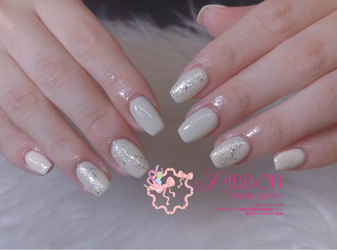 ネイル チークネイル フットネイル フレンチネイル グラデーション 韓国ネイル ハンドネイル Ribbonnail salonのネイルデザイン