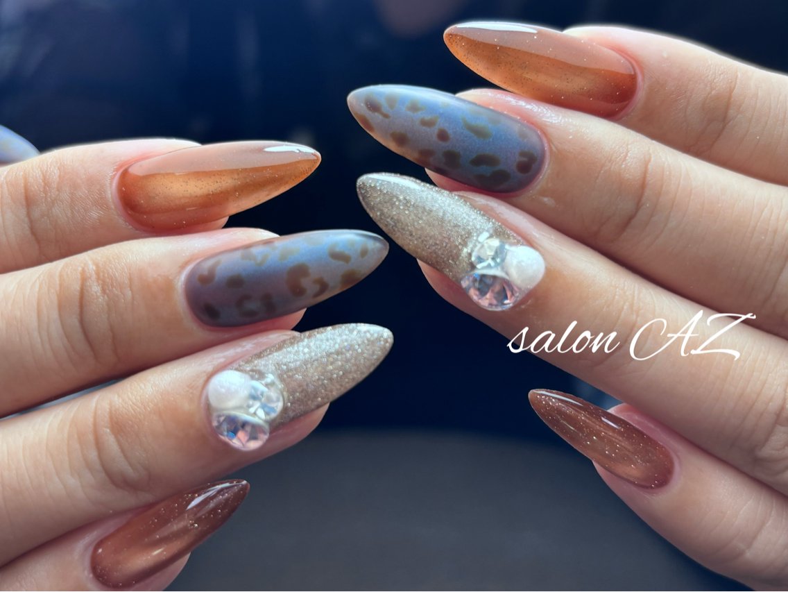 ネイル オフィスネイル ハンドネイル salon AZのネイルデザイン