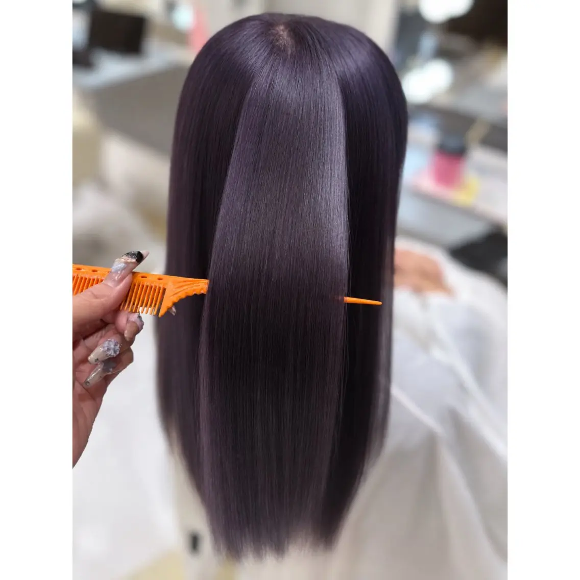 ロング ヘアカラー Lee 梅田 kurumiのヘアスタイル