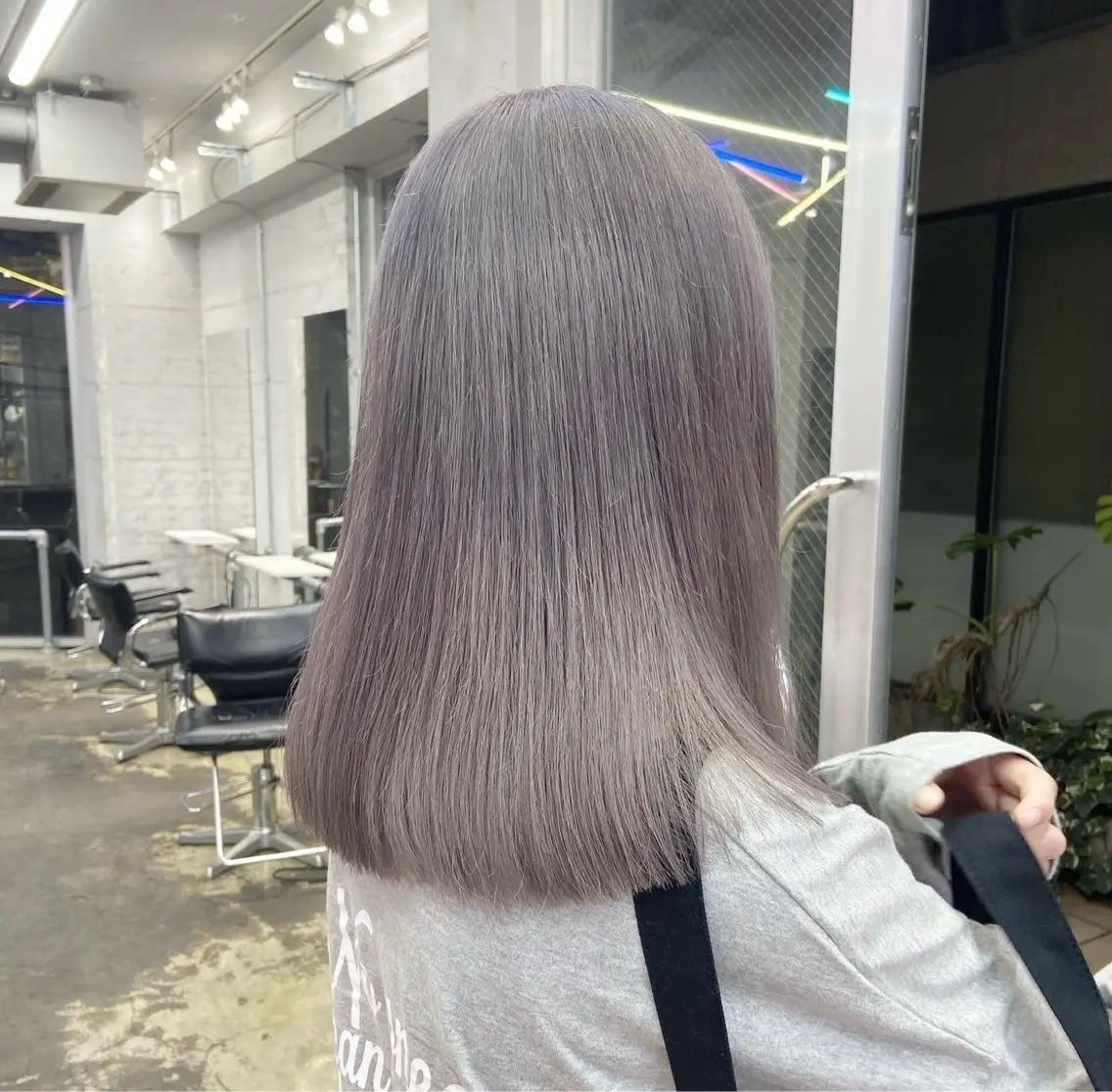 カラー ヘアカラー トリートメント 透明感カラー×艶髪 🍒Mihoのヘアスタイル