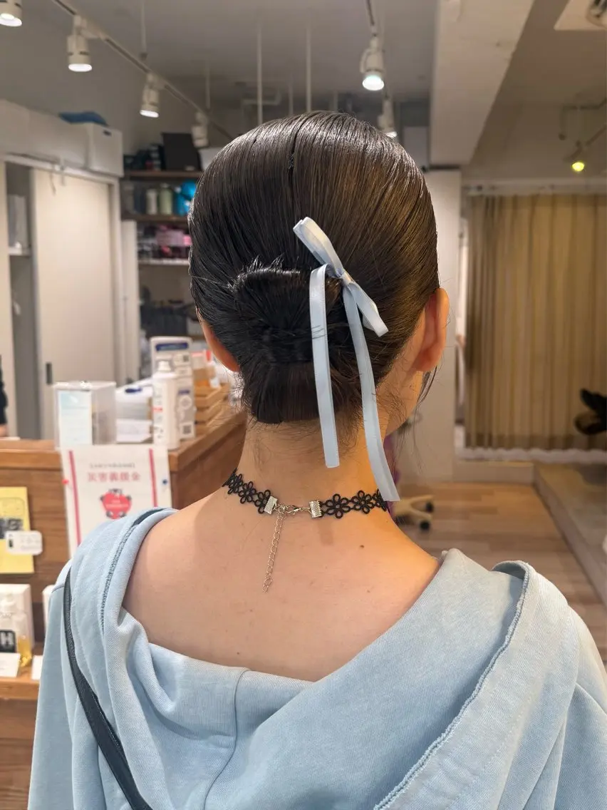 ヘアアレンジ ヘアセット ｶﾗｰ/ ﾏﾂｴｸれな🍒のマツエク・マツパデザイン