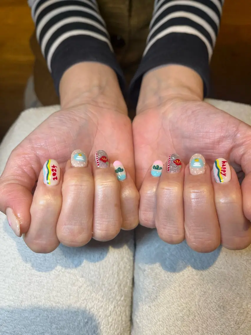 ネイル ハンドネイル ouchi. de.nailのネイルデザイン