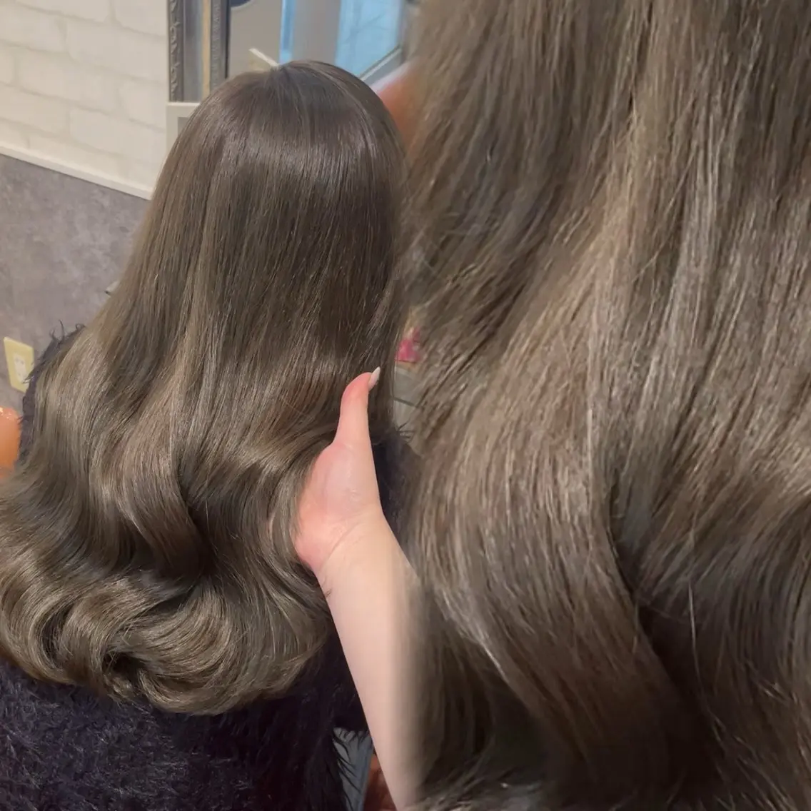 カラー ヘアカラー トリートメント カットモデル募集中 しおりのヘアスタイル