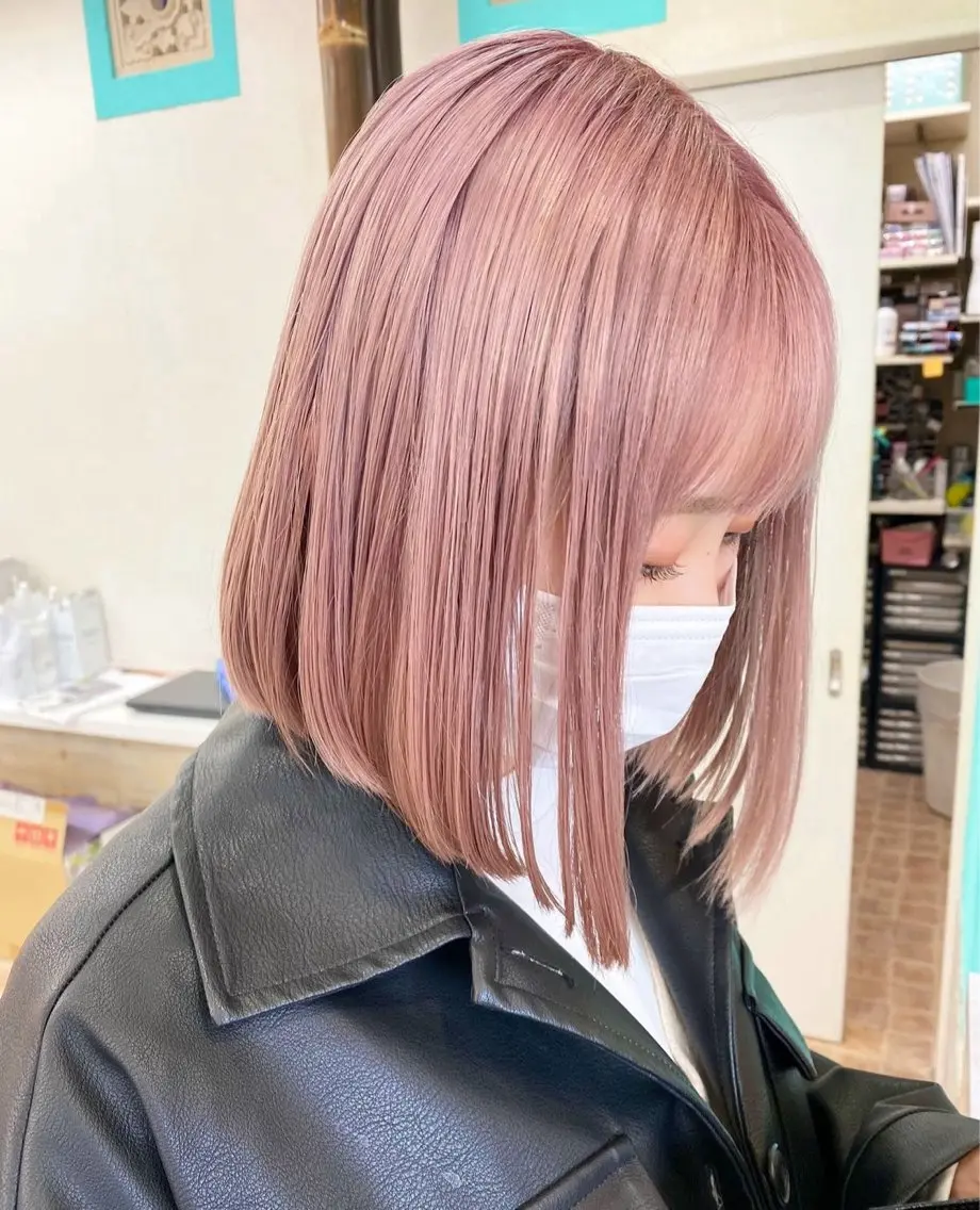 【ミニモ学割】高校卒業-🌸大学専門生限定🥯今っぽカット+ブリーチオンカラー🥯の写真