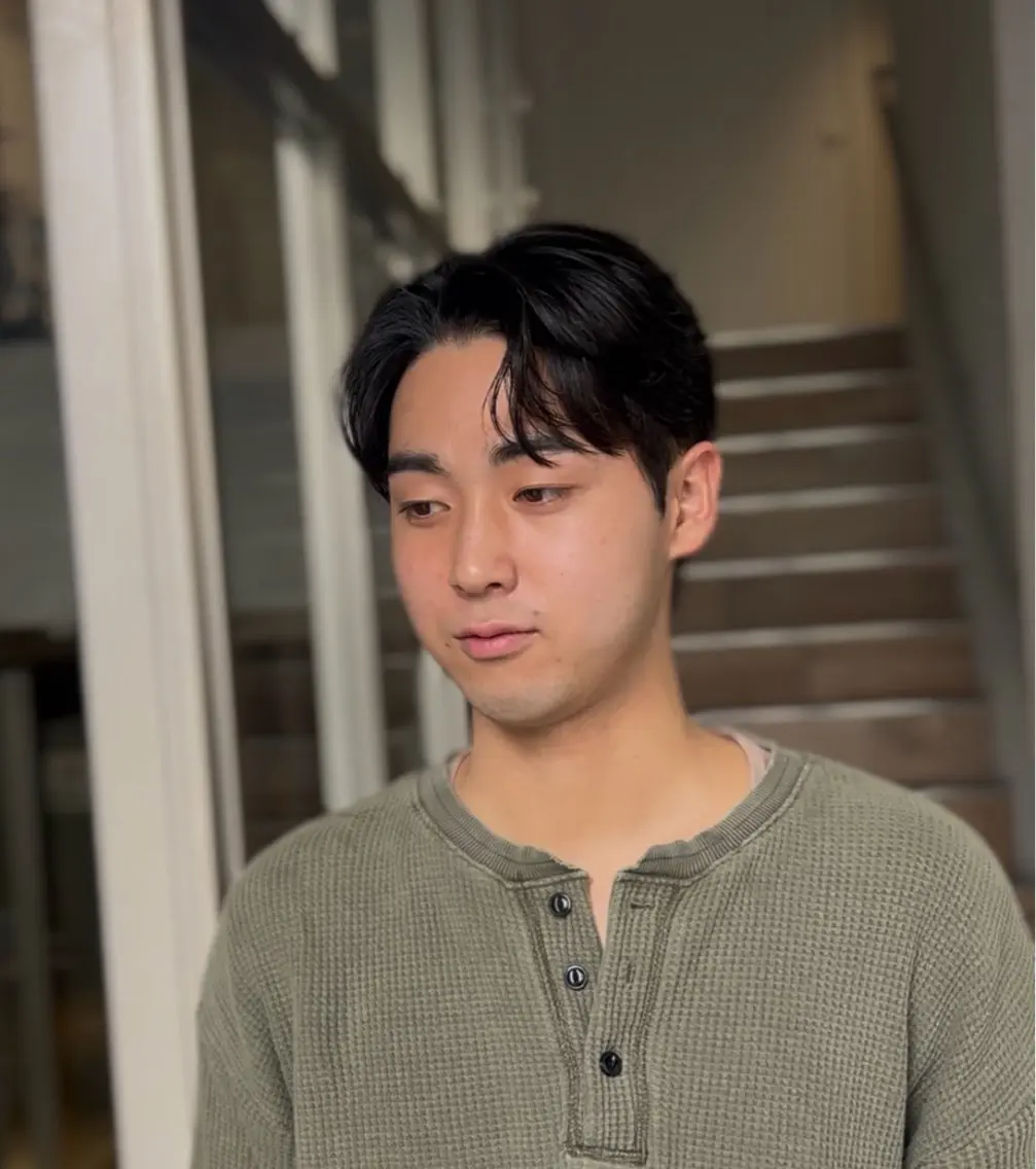 ショート パーマ ニュアンスパーマ カット パーマ 似合わせカット 渡辺尚暉のヘアスタイル