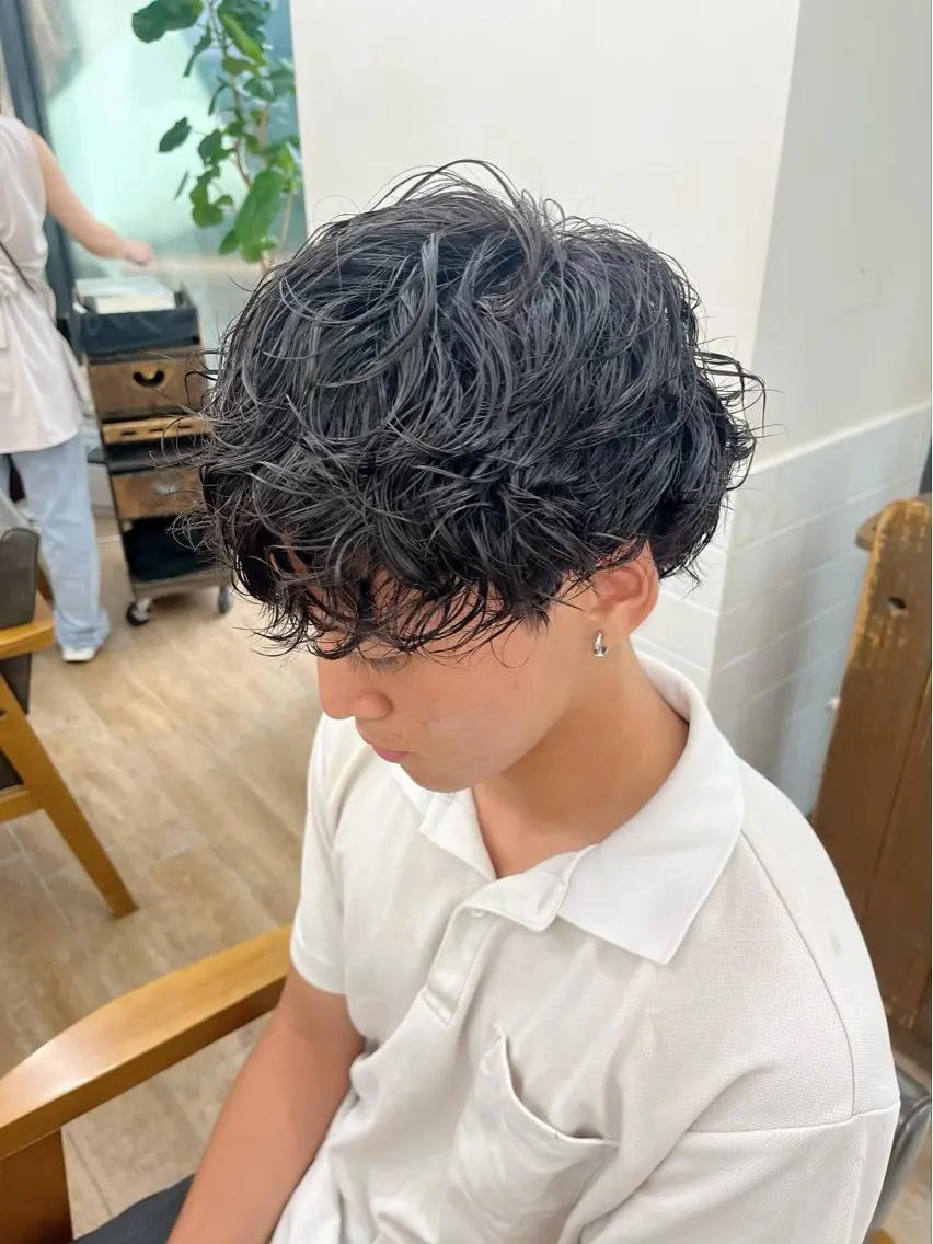 【🌀平日1名様限定🌀】スパイラルパーマモデル様募集《バリカンメンテナンス込⚡️》の写真