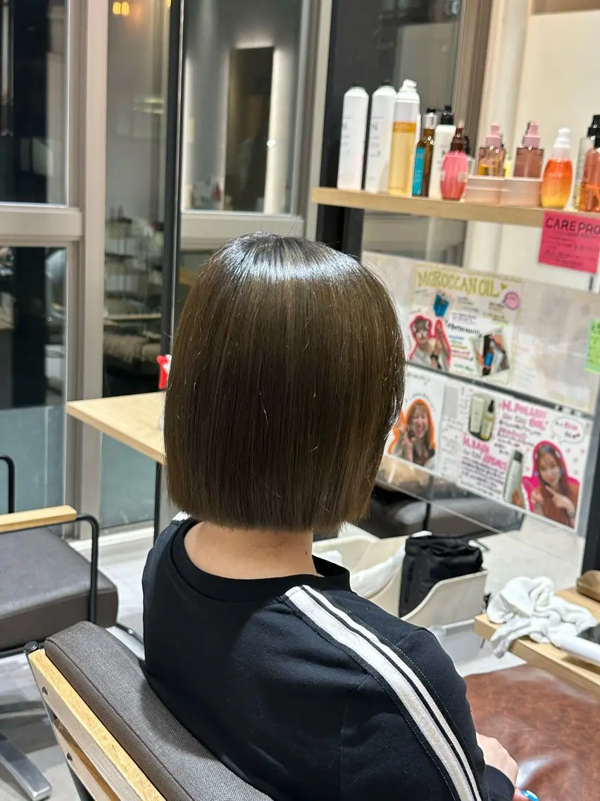 ショート 🫧のばた /川越/透明感🫧のヘアスタイル