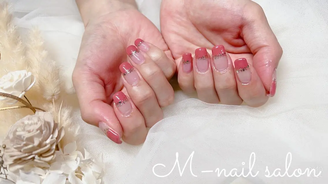 ネイル シンプルネイル M_ nail salonのネイルデザイン