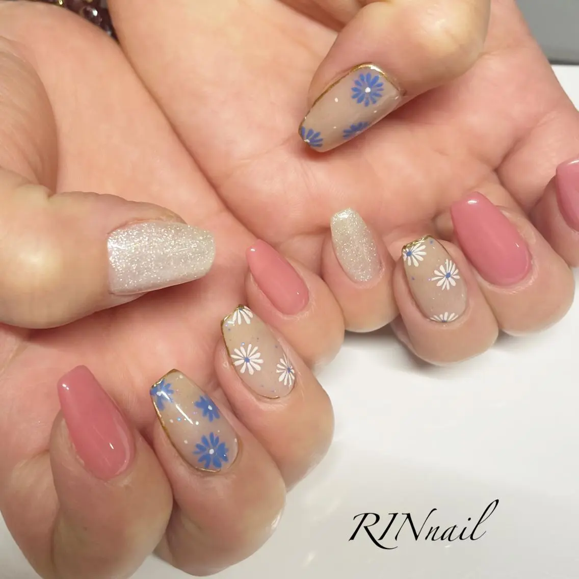 ネイル ハンドネイル ハンドケア RIN HOMEnailのネイルデザイン