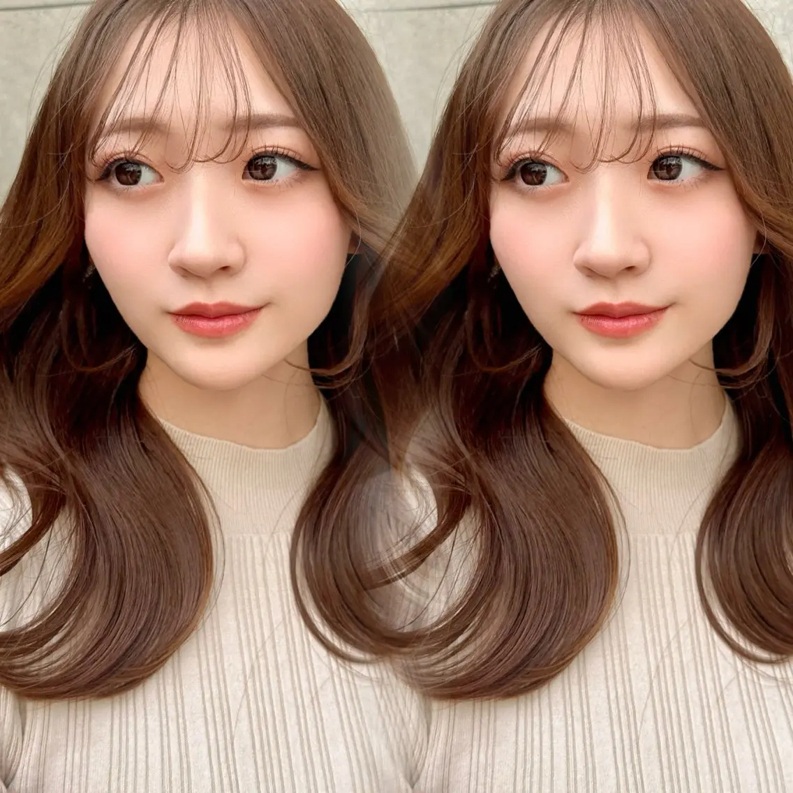 ロング カラー カット ヘアカラー トリートメント 美髪縮毛矯正✨🫧 レイヤー川村利幸のヘアスタイル