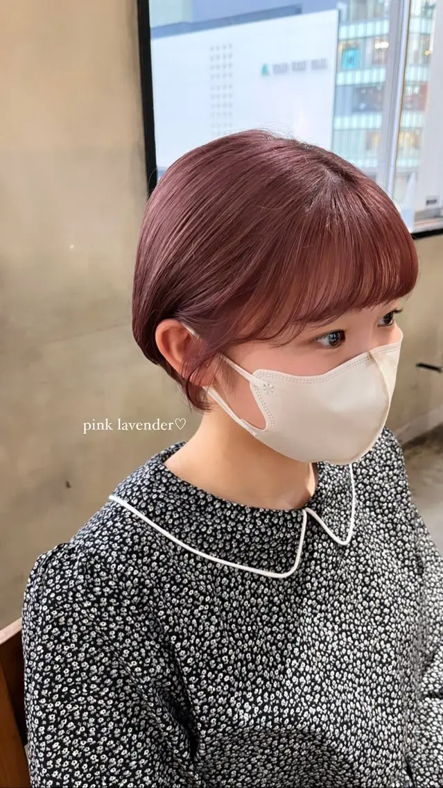 ショート 光本 杏のヘアスタイル