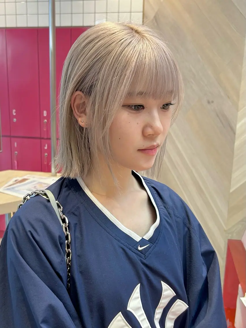 ショート カラー ヘアカラー 荒谷 薫のヘアスタイル