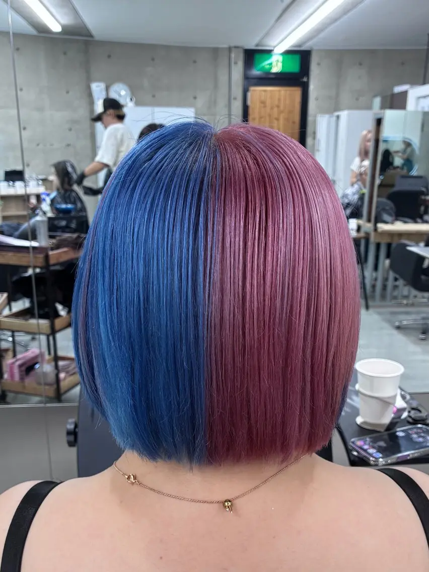 ミディアム カラー ブリーチ ケアブリーチ デザインカラー ダブルカラー ハイトーンカラー ヘアカラー Aoba 🫧艶ハイトーン🫧のヘアスタイル