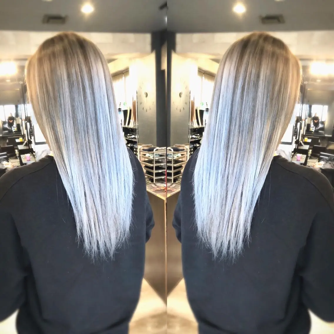 セミロング カラー KIRA✩.*˚小川 仁美のヘアスタイル