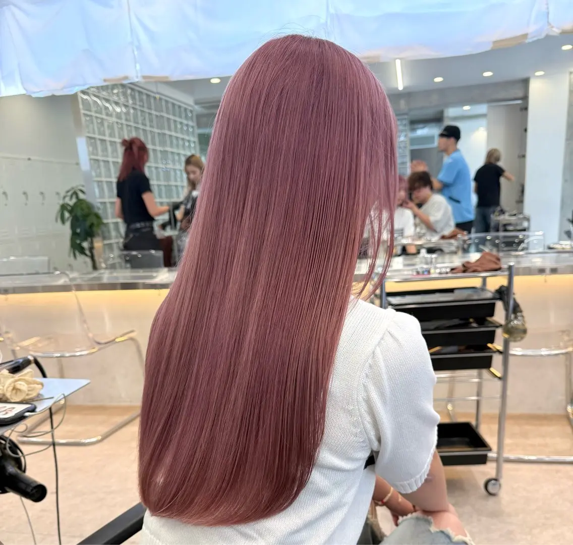 ロング カラー ヘアカラー トリートメント ブリーチカラー💫 Miku🫶🏻のヘアスタイル