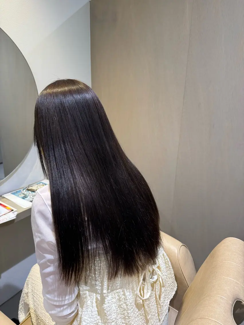 ロング カラー カット ヘアカラー 坂野 美葵のヘアスタイル