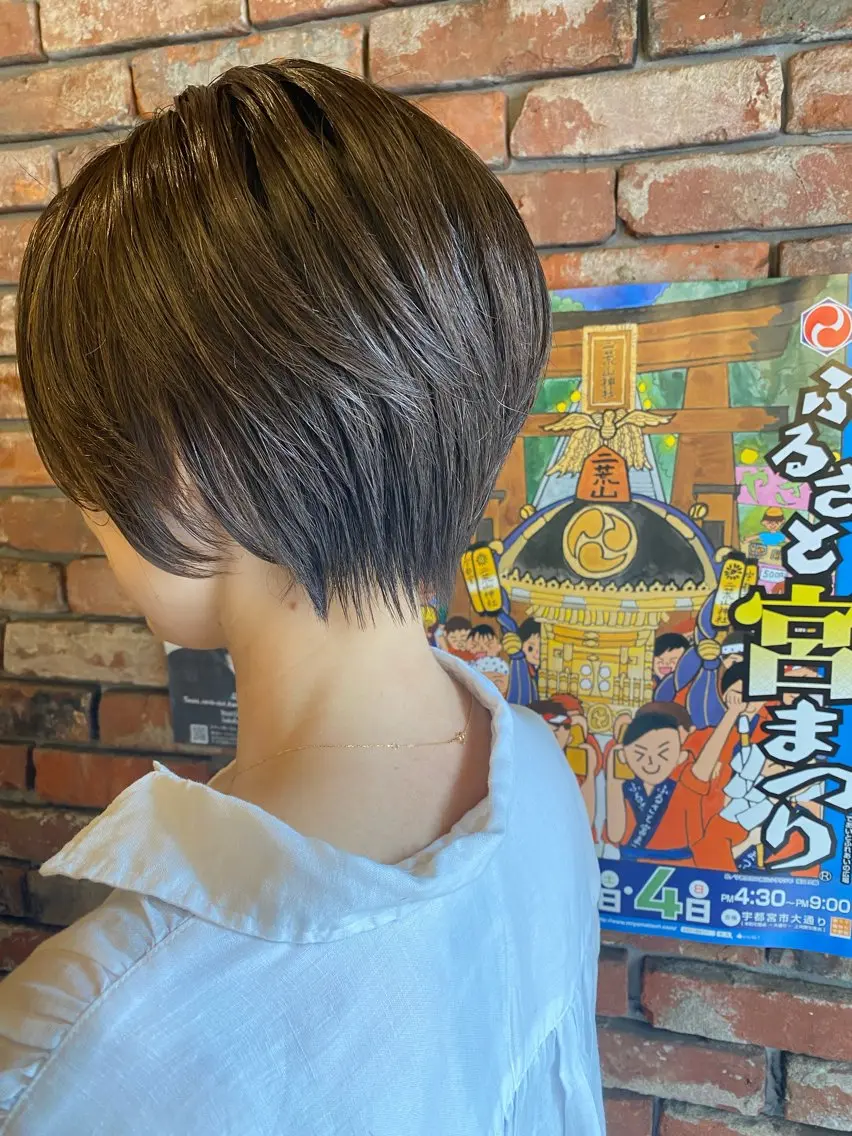 ショート 高塩翔大 髪質改善のヘアスタイル