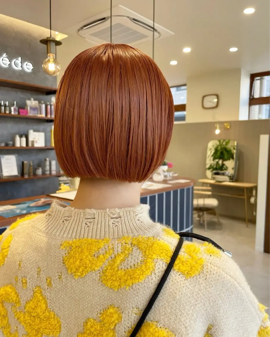 ミディアム 松尾 葵依のヘアスタイル
